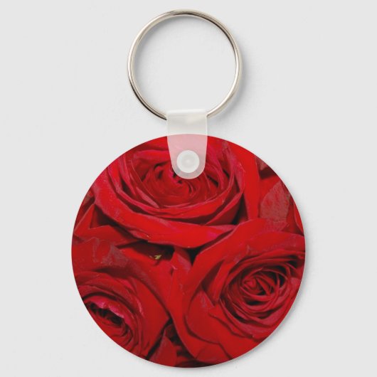 in Rose ummantelt Schlüsselanhänger (Vorderseite)