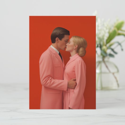 in roter Liebe (Stehend Vorderseite)