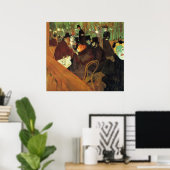 In Rouge von Toulouse-Lautrec Poster (Heimbüro)