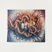 In Ruhe verstrickt Wandteppich (Vorderseite (Horizontal))