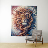 In Ruhe verstrickt Wandteppich (Beispiel)