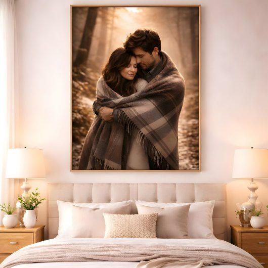 In ruhiger Liebe eingehüllt Poster