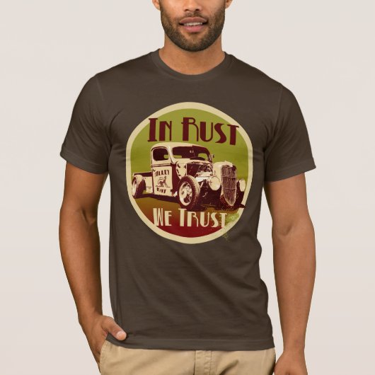 In Rust We Trust T-Shirt (Vorderseite)