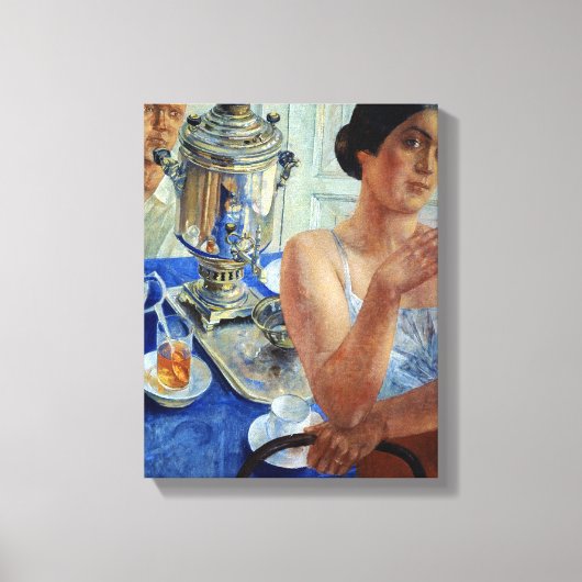 In Samovar, 1926 Leinwanddruck (Vorderseite)