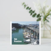In San Francisco Docks Landschaftliche Fotografie Postkarte (Stehend Vorderseite)