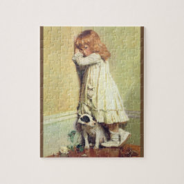 In Schande von Charles Burton Barber, Vintage Kuns Puzzle