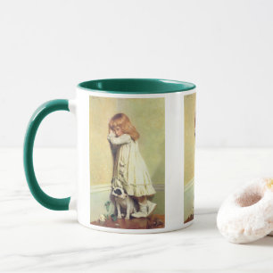 In Schande von Charles Burton Barber, Vintage Kuns Tasse