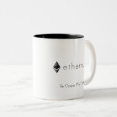 In Schlüssel vertrauen wir Ethereum Tasse (VorderseiteRechts)