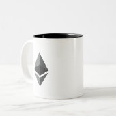 In Schlüssel vertrauen wir Ethereum Tasse (Vorderseite Links)