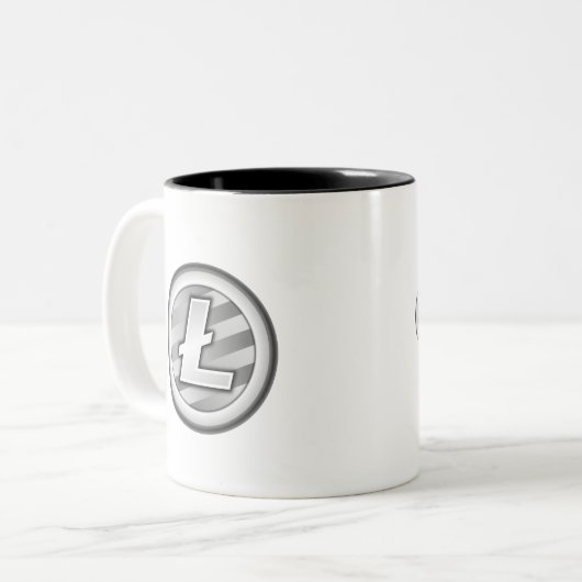 In Schlüssel vertrauen wir Litecoin Tasse (Vorderseite Links)