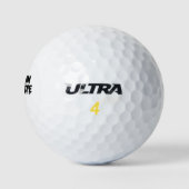 in Schokolade getaucht Golfball (Logo)