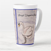 In Schönheit verpackte Kraft Milchtasse (Rechte Ecke)