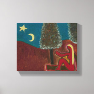 In Schottland sein mit meinen Gedanken 2009 Leinwanddruck