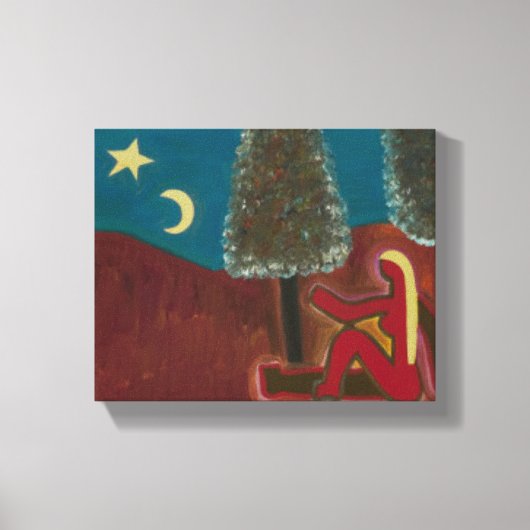 In Schottland sein mit meinen Gedanken 2009 Leinwanddruck (Vorderseite)