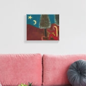 In Schottland sein mit meinen Gedanken 2009 Leinwanddruck (Insitu (Wohnzimmer))