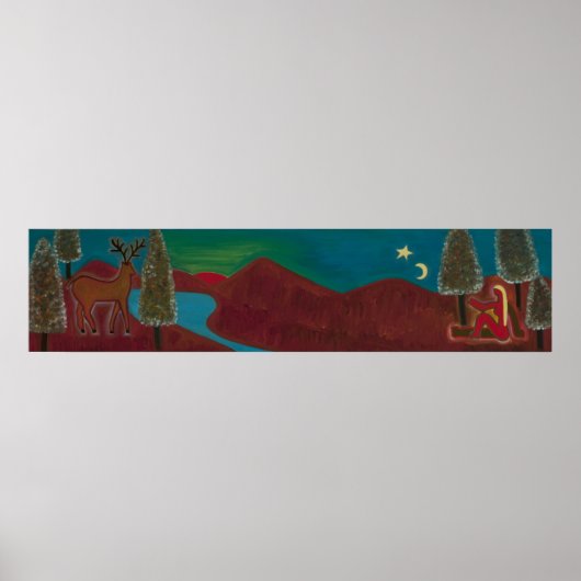 In Schottland sein mit meinen Gedanken 2009 Poster (Vorne)