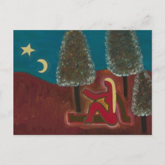 In Schottland sein mit meinen Gedanken 2009 Postkarte (Vorderseite)