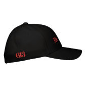 IN SCHULDEN HAT BESTICKTE BASEBALLKAPPE (Rechts)