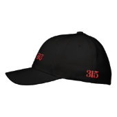 IN SCHULDEN HAT BESTICKTE BASEBALLKAPPE (Links)