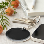 In Schwarz zu individualisieren, wenn Sie möchten Schlüsselanhänger (Vorderseite rechts)