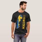 in Schweden 100% Original-Teil T-Shirt (Vorne ganz)
