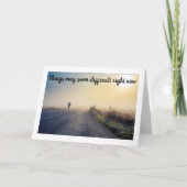 IN SCHWIERIGER ZEIT "ICH BIN HIER FÜR DICH" KARTE (Vorderseite)