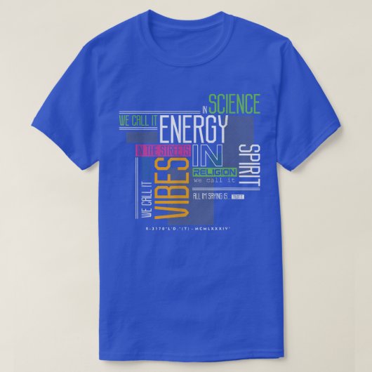 In Science T-Shirt (Design vorne)