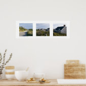 In Sconset, Nantucket, Massachusetts Triptych Poster (Küche)