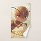 In Search of Blossom Gold Badhandtuch Set (Handtuch)