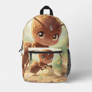 In Search of Blossom Gold Bedruckter Rucksack