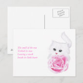 In seinem kleinen Herzen Postkarte (Vorne/Hinten)