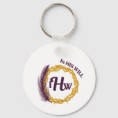 In seinem Testament Schlüsselanhänger (Vorderseite)