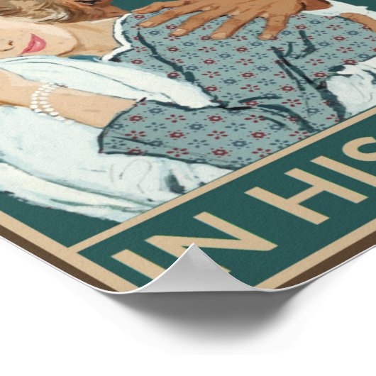 In seinen Armen Poster (Ecke)