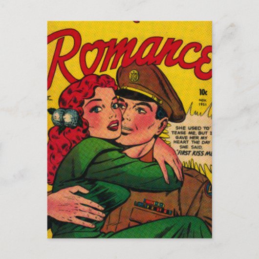 In seinen Armen Postkarte (Vorderseite)