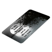 In seinen Händen, der den Mond reflektiert Magnet (Linke Seite)