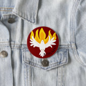 In seinen Händen Dove Pentecost Heiliger Geist Button (Beispiel)