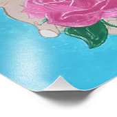 In seinen Händen Fotodruck (Ecke)