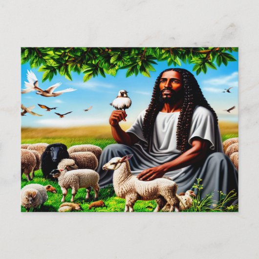 In seiner Gegenwart Postkarte (Vorderseite)