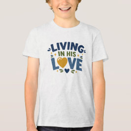 In seiner Liebe leben Tri-Blend Shirt