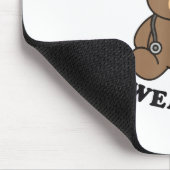 In September We Wear Gold Pediatric Nurse Childhoo Mousepad (Ecke)