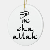 In Sha Allah Keramikornament (Links)