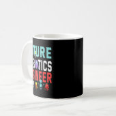 In Shirt Future Robotics Engineer Robotics Ingenie Kaffeetasse (Vorderseite Links)