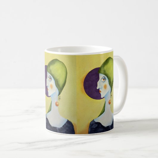 "In Sickness and in Health" Kaffeetasse (VorderseiteRechts)