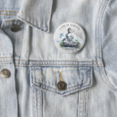 In Silence Buddha Meditation Button für Retreat #2 (Beispiel)