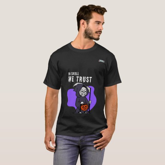 In Skull vertrauen wir Halloween Skelettdesign T-Shirt (Vorne ganz)