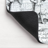 In solcher Kleidung tat Iren Mousepad (Ecke)