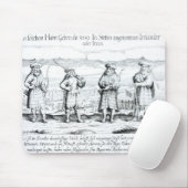 In solcher Kleidung tat Iren Mousepad (Mit Mouse)