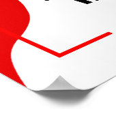 In Solidarität mit den chaldäischen Christen Poster (Ecke)