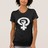 In Solidarität mit den Rechten der Frauen T-Shirt (Vorderseite)
