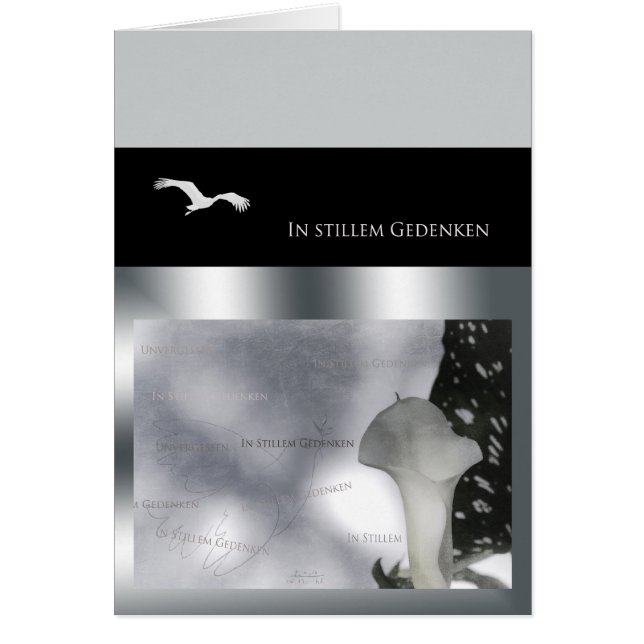 In stillem Gedenken (Vorne)